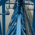 Loopbrug langs Traverse Containerkraan